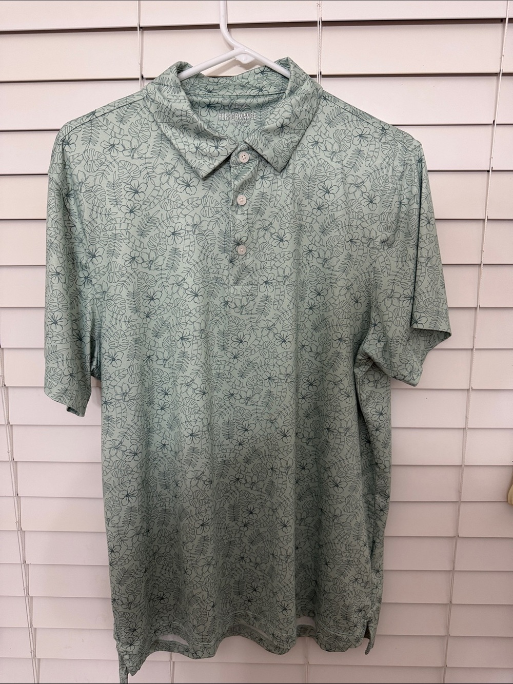 J Crew Mens Performance Polo Size Large